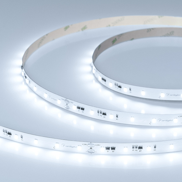 Светодиодная лента IC-A60-10mm 24V White6000 (4.8 W/m, IP20, 2835, 20m) (Arlight, 4.8 Вт/м, IP20) Lednikoff