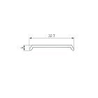 Экран LINE-6070-UP-2000 OPAL (Arlight, Пластик) Lednikoff