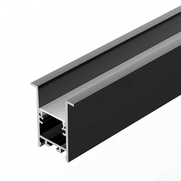 Профиль SL-COMFORT-3542-F-2000 ANOD BLACK (Arlight, Алюминий) Lednikoff