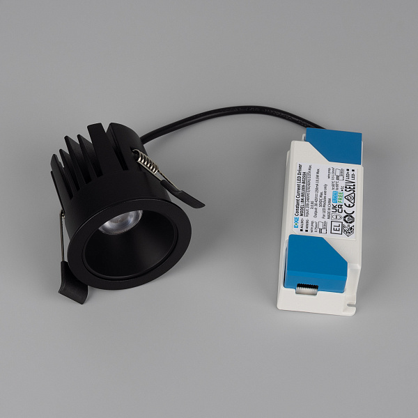 Светильник MS-ATLAS-BUILT-R58-10W Warm3000 (BK-BK, 35 deg, 230V) (Arlight, IP20 Металл, 5 лет) Lednikoff