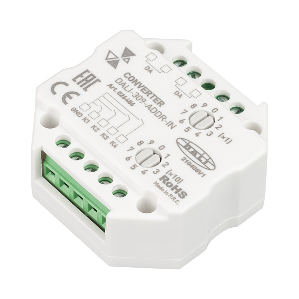 INTELLIGENT ARLIGHT Конвертер DALI-309-ADDR-IN (DALI bus) (IARL, -) Lednikoff
