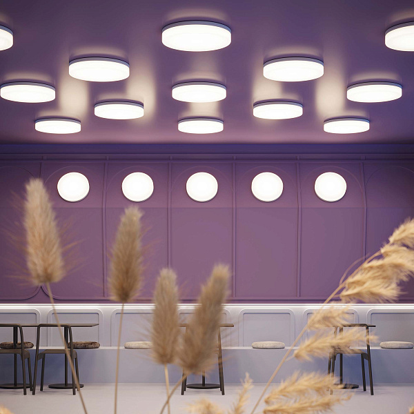 Светильник CL-SMURF-R400-30W Day4000-MIX (WH, 140 deg, 230V) (Arlight, IP40 Пластик, 3 года) Lednikoff