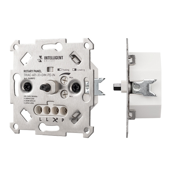INTELLIGENT ARLIGHT Роторная панель TRIAC-601-33-DIM-PD-IN (230V, 1x1A, Механизм) (IARL, IP20 Металл, 3 года) Lednikoff