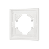 Рамка пластиковая FRM-TENDO-SFPL-1-WH (Arlight, Матовый белый)