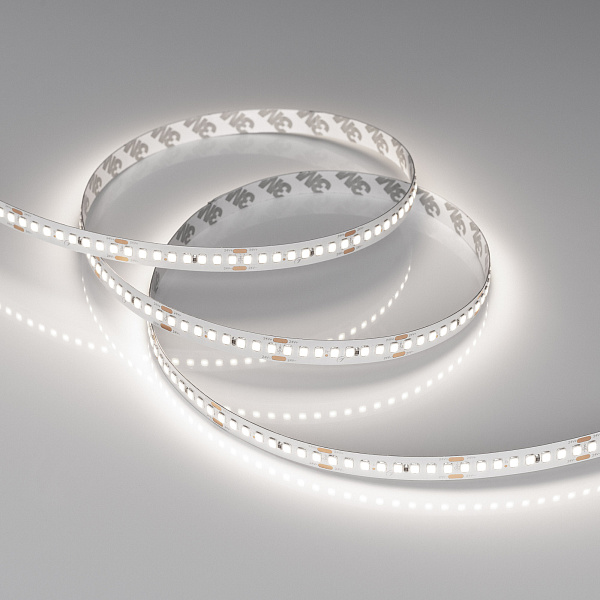 Светодиодная лента RT-A192-10mm 24V Day5000 (17.6 W/m, IP20, 2835, 5m) (Arlight, высок.эфф.150 лм/Вт) Lednikoff