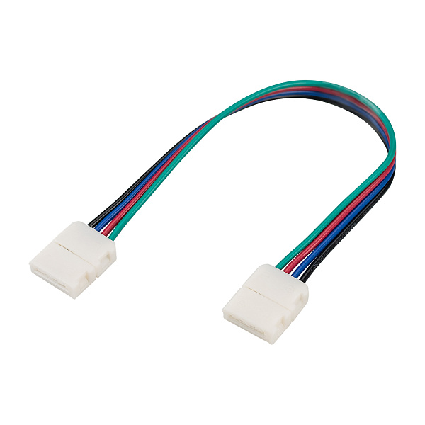 Коннектор выводной FIX-RGB-10mm-150mm-X2 (4-pin) (Arlight, -) Lednikoff