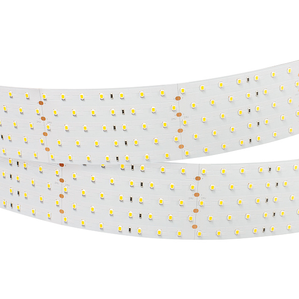 Светодиодная лента RT 2-2500 24V Day4000 5x2 (2835, 875 LED, CRI98) (Arlight, 36 Вт/м, IP20) Lednikoff