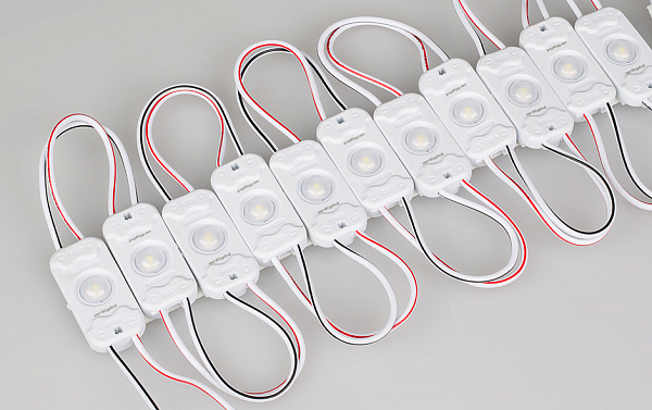 Модуль герметичный ARL-LC2835-0.5W-12V White 160deg (Arlight, Закрытый) Lednikoff