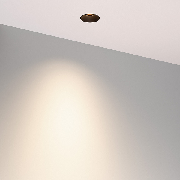 Светильник MS-RIALTO-TRIMLESS-R40-9W Warm2700 (BK, 36deg, 230V) (Arlight, IP20 Металл, 5 лет) Lednikoff