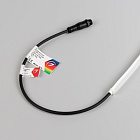 Светодиодная лента герметичная WAVE-TOP-PU-H120-10x10mm 24V RGB (10 W/m, IP68, 5m, wire x2) (Arlight, Вывод боковой, 3 года)