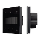 INTELLIGENT ARLIGHT Сенсорная панель SMART-DALI-301-11-1G-4SC-DT6 Черная (230V, встраиваемая, 2.4G) (IARL, IP20 Пластик, 5 лет) Lednikoff