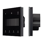 INTELLIGENT ARLIGHT Сенсорная панель SMART-DALI-301-11-1G-4SC-DT6 Черная (230V, встраиваемая, 2.4G) (IARL, IP20 Пластик, 5 лет)