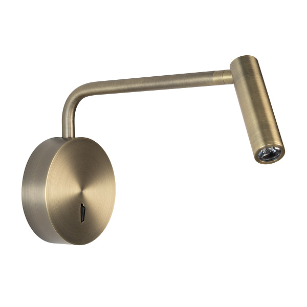 Светильник SP-VERDI-LONG-WALL-3W Warm3000 (BR, 20 deg, 230V) (Arlight, IP20 Металл, 3 года) Lednikoff