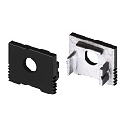 Заглушка SL-SLIM-H13M BLACK с отверстием (Arlight, Пластик) Lednikoff