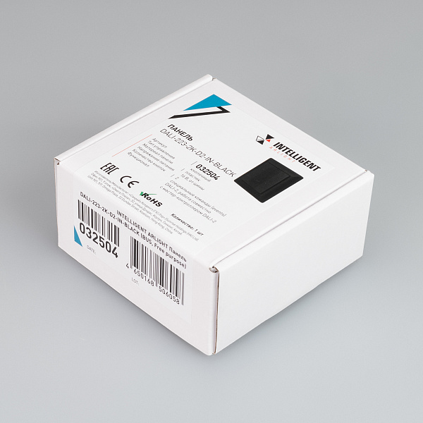 INTELLIGENT ARLIGHT Панель DALI-223-2K-D2-IN-BLACK (BUS, Free purpose) (IARL, -) Lednikoff