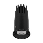 Светильник встраиваемый DL-VEILA-R39-6W Day4000 (Черный RAL9005, A44x46 deg, 230V) (Arlight, IP20 Металл, 5 лет) Lednikoff
