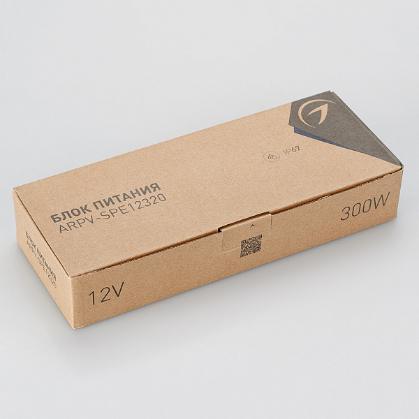 Блок питания ARPV-LG12300-PFC-S2 (12V, 25.0A, 300W) (Arlight, IP67 Металл, 5 лет) Lednikoff