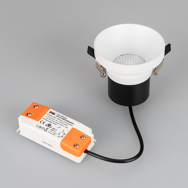 Светильник MS-VOLCANO-BUILT-R82-10W Day4000 (WH, 38 deg, 230V) (Arlight, IP20 Металл, 5 лет) Lednikoff