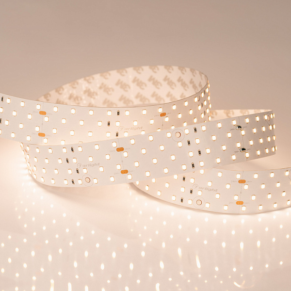 Светодиодная лента RT 2-2500 24V Warm2700 4x2 (2835, 700 LED, CRI98) (Arlight, 30 Вт/м, IP20) Lednikoff