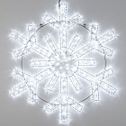 Фигура светодиодная ARD-SNOWFLAKE-M11-1250x1200-604LED White (230V, 36.5W) (Ardecoled, IP65) Lednikoff