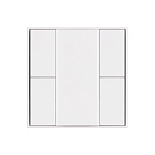 INTELLIGENT ARLIGHT Кнопочная панель KNX-301-22-4-SH-IN White (BUS, Frame) (IARL, IP20 Пластик, 3 года) Lednikoff