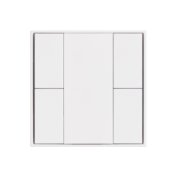INTELLIGENT ARLIGHT Кнопочная панель KNX-301-22-4-SH-IN White (BUS, Frame) (IARL, IP20 Пластик, 3 года) Lednikoff