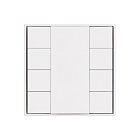 INTELLIGENT ARLIGHT Кнопочная панель KNX-301-22-8-SH-IN White (BUS, Frame) (IARL, IP20 Пластик, 3 года) Lednikoff