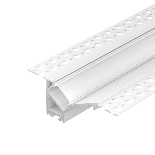 Профиль FANTOM-W45-BEVEL-2000 WHITE (Arlight, Алюминий) Lednikoff