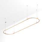 Основание ART-APRIORI-OVAL-HANG-4000x1000 (GD) (Arlight, IP20 Металл, 3 года)