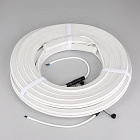 Светодиодная лента герметичная MOONLIGHT-PRO-SIDE-X360-20x20mm 24V RGB (12 W/m, IP67, 10m, wire x2) (Arlight, Вывод боковой, 5 лет)
