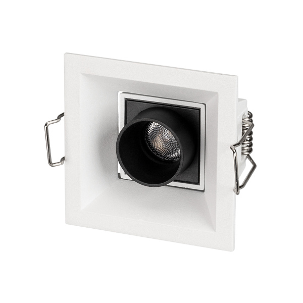 Светильник MS-ORIENT-BUILT-TURN-TC-S67x67-3W Warm3000 (WH-BK, 30 deg, 230V) (Arlight, IP20 Металл, 5 лет) Lednikoff