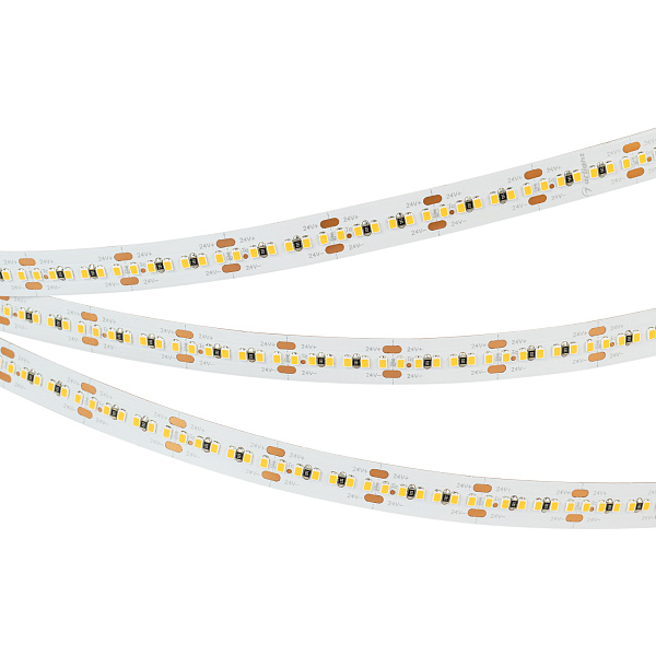 Светодиодная лента MICROLED-M300-10mm 24V Warm2700 (21.6 W/m, IP20, 2216, 5m) (Arlight, 21.6 Вт/м, IP20) Lednikoff