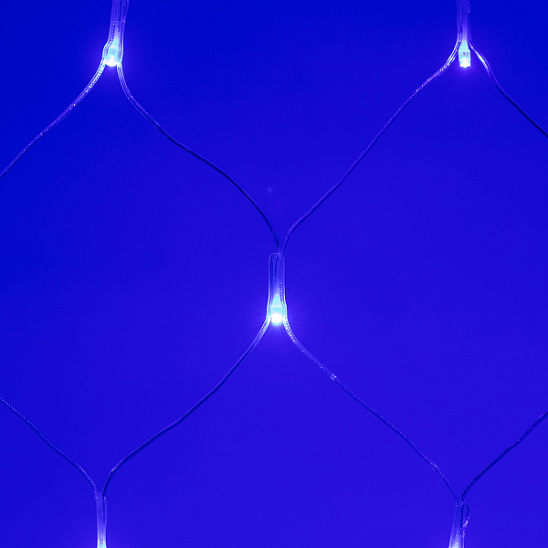 Светодиодная гирлянда ARD-NETLIGHT-HOME-1800x1500-CLEAR-180LED Blue (230V, 15W) (Ardecoled, IP20) Lednikoff