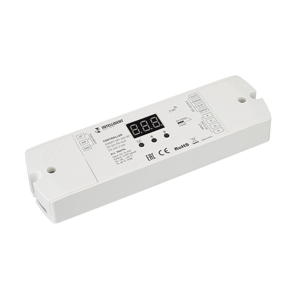 INTELLIGENT ARLIGHT Контроллер SMART-SPI-302-82-2G-SH-PS-SUF (12-24V, 2.4G) (IARL, IP20 Пластик, 5 лет) Lednikoff