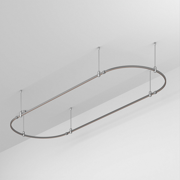 Основание ART-APRIORI-OVAL-ROD-400-3000x1000 (TN) (Arlight, IP20 Металл, 3 года)
