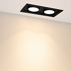 Светильник MS-VORTEX-BUILT-S250x140-2x30W Warm3000 (BK-BK, 17 deg, 230V) (Arlight, IP20 Металл, 5 лет) Lednikoff