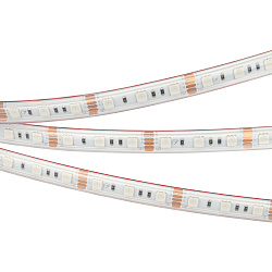 Светодиодная лента RTW 2-5000PS 12V RGB 2x (5060, 300 LED, LUX) (Arlight, 14.4 Вт/м, IP67)