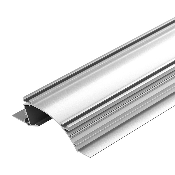 Профиль с экраном ALM-ARC-SINGLE-2000 ANOD+FROST (Arlight, Алюминий) Lednikoff