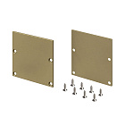Заглушка SL-LINE-5050-LW GOLD глухая (Arlight, Металл) Lednikoff