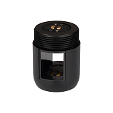 Держатель трека ART-APRIORI-HOLDER-CON-A-POWER (BK) (Arlight, IP20 Металл, 3 года)