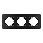 Рамка алюминиевая FRM-AKIRY-AL-3-BK (Arlight, -) Lednikoff