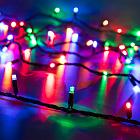 Светодиодная гирлянда ARD-STRING-CLASSIC-10000-BLACK-100LED-LIVE RGB (230V, 7W) (Ardecoled, IP65) Lednikoff