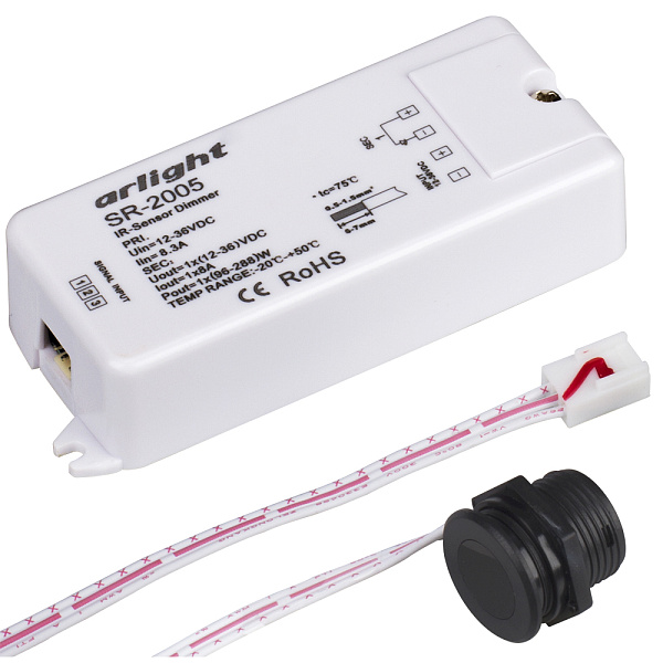 Диммер SR-2005 (12-36V, 96-288W, IR-Sensor) (Arlight, -) Lednikoff