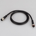 Коннектор питания ARL-LINE-3pin-1000-CON-MF (230V) (Arlight, IP67 Пластик, 3 года) Lednikoff
