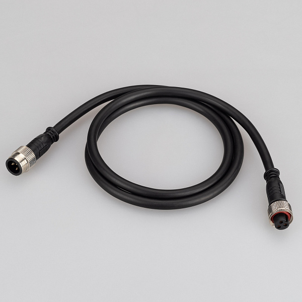 Коннектор питания ARL-LINE-3pin-1000-CON-MF (230V) (Arlight, IP67 Пластик, 3 года) Lednikoff