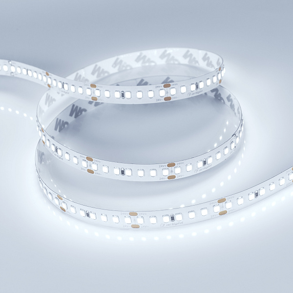 Светодиодная лента RT 2-5000 24V Cool 8K 3x (2835, 840 LED, LUX) (Arlight, 17 Вт/м, IP20) Lednikoff