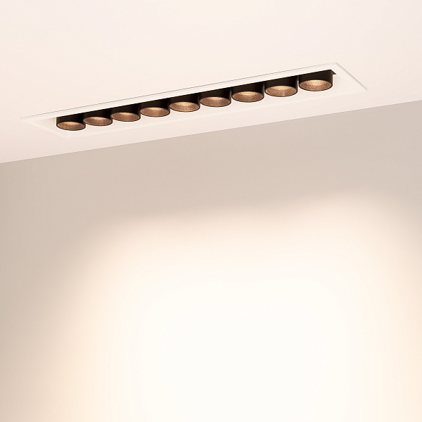 Светильник MS-ORIENT-BUILT-TURN-TC-S67x300-20W Warm3000 (WH-BK, 30 deg, 230V) (Arlight, IP20 Металл, 5 лет) Lednikoff