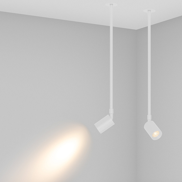 Светильник LGD-PERISCOPE-R55-9W Warm3000 (WH, 24 deg, 230V) (Arlight, IP40 Металл, 5 лет) Lednikoff