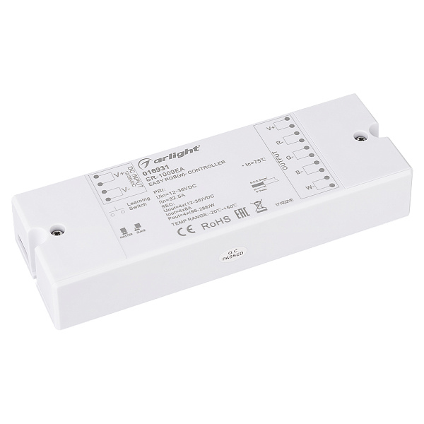 Контроллер SR-1009EA (12-36V, 4x8A) (Arlight, IP20 Пластик, 3 года) Lednikoff