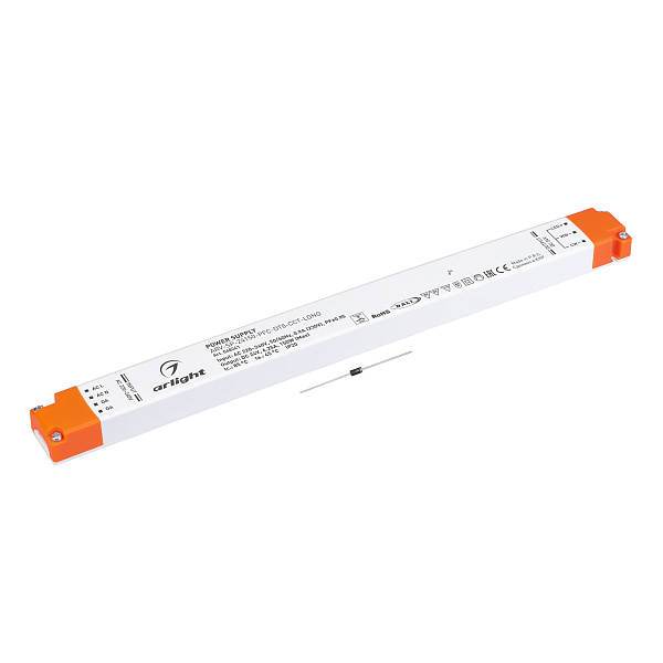 Блок питания ARV-SP-24150-PFC-DT8-CCT-LONG (24V, 6.25A, 150W) (Arlight, IP20 Пластик, 5 лет) Lednikoff